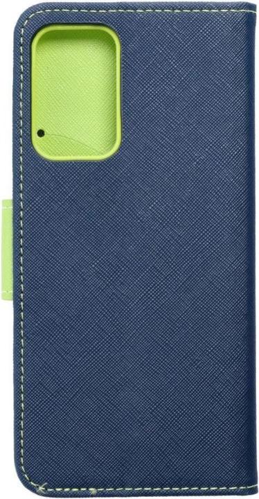 Produktbild NoName Book case OEM FANCY Book case for SAMSUNG A52 LTE / A52 5G / A52S navy/lime (Samsung Galaxy A52 5G, Samsung Galaxy A52s 5G, ZTE Blade A52 Lite)