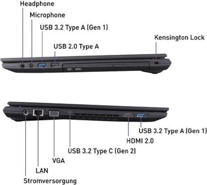 Actual product image Wortmann TERRA MOBILE 1516R i5-1334U W11P - Notebook - Core i5 (15.60", Intel Core i5-1334U, 16 GB, 1000 GB, DE)