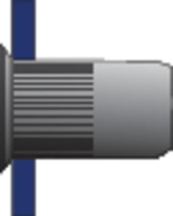 Actual product image Bralo Blind rivet nut (Ø x L) 8.9 mm