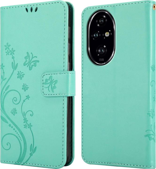Actual product image Cadorabo Case for Honor 200 Pro Flower Book (Honor 200 Pro)