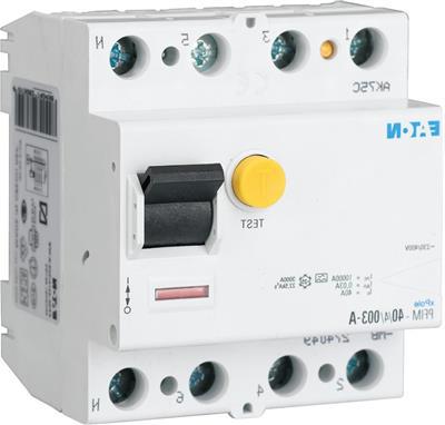 Eaton RCD, 80A, 4p, 30mA, tipo A 235447
