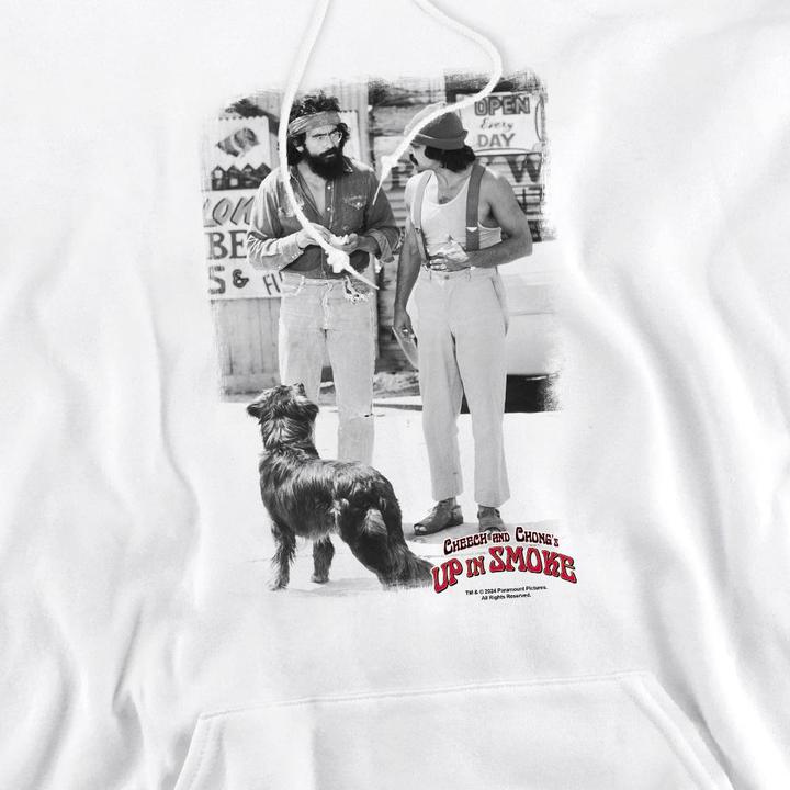 Immagine prodotto Cheech & Chong Up In Smoke Felpa con Cappuccio Quadrato Uomo (M)