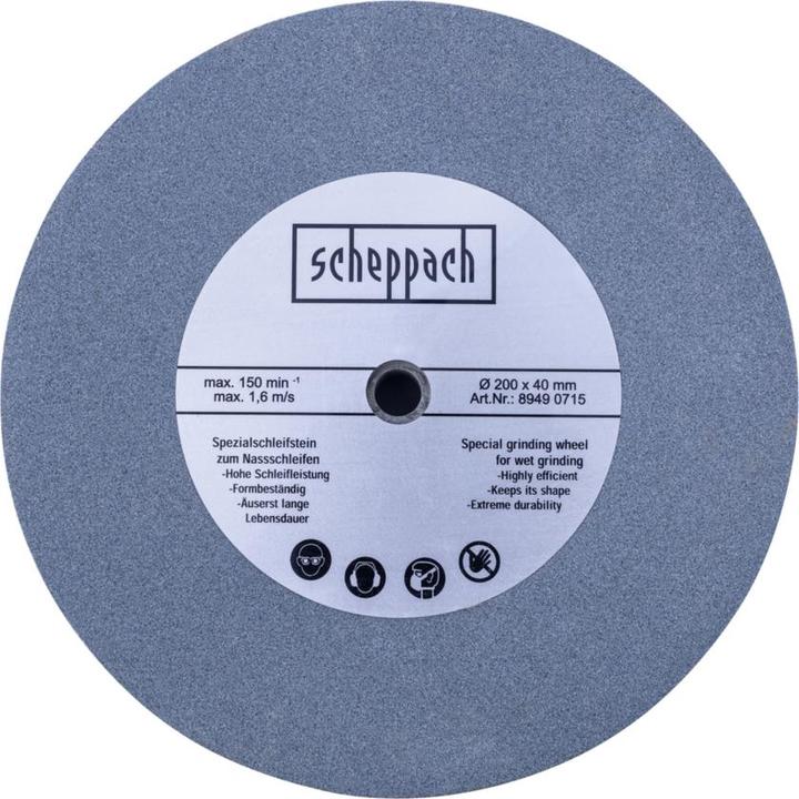 Actual product image Scheppach Grinding wheel Ø 200 x 40 x 12 mm K 220