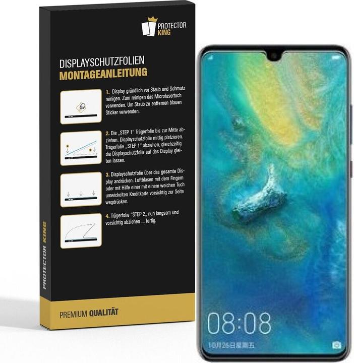 Produktbild Protectorking 3x Premium Displayschutzfolie 3D KLAR (3 Stück, Huawei Mate 20 X)