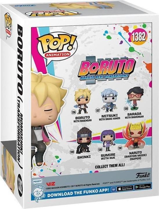 Produktbild Funko FK68482 - Boruto POP! Animation Vinyl Figur Boruto (Momo Transf) Chase (Glow in the Dark)