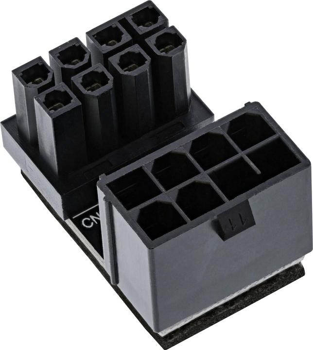 Actual product image InLine Graphics card power adapter internal, ATX 8pin male / female