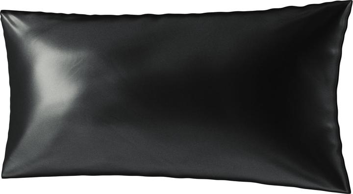 Ailoria BEAUTY SLEEP Silk Zipper Pillowcase (40x80) (black) (Kopfkissenbezug, 80 x 40 cm)