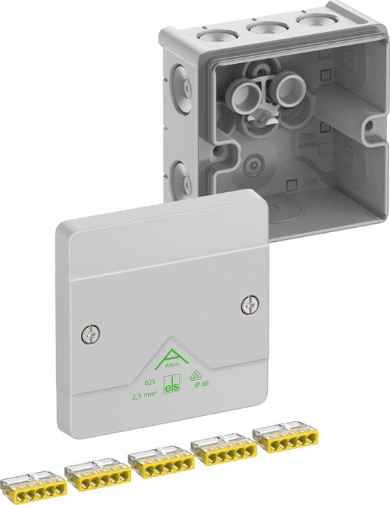 Actual product image Spelsberg Junction box Abox 025-2.5² Protection class IP66 max 80242001