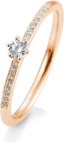 Breuning Verlobungsring Pavé (57, 585/14 K Gold)