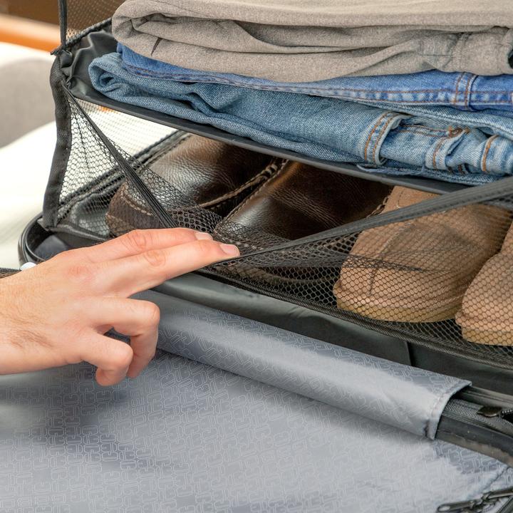 Actual product image InnovaGoods Foldable shelf for suitcases (Packing system)