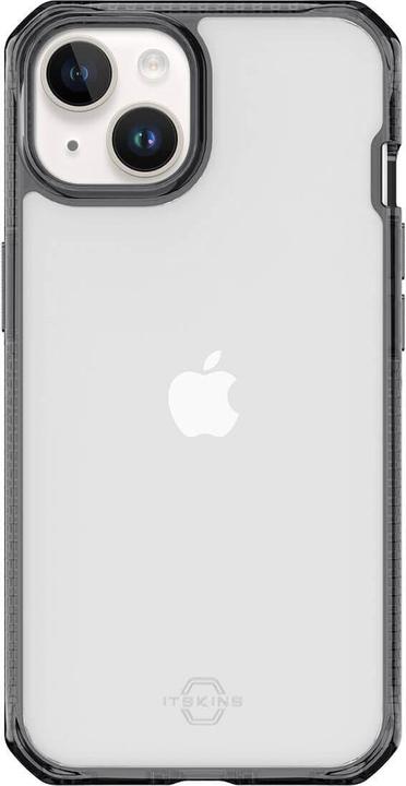 Actual product image Itskins Drop-Protection Cover HYBRID CLEAR black and transparent (Apple iPhone 14 Plus)