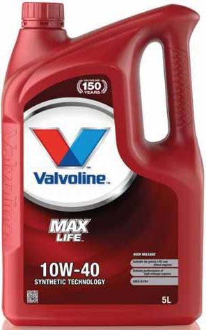 Valvoline Maxlife (5 l, SAE 10W-40)
