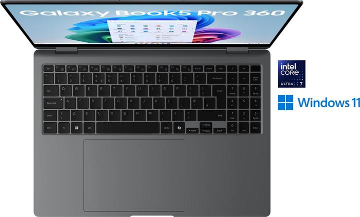Immagine prodotto Samsung Galaxy Book5 Pro 360 (16", Intel Core Ultra 7 256V, 16 GB, 512 GB, DE)