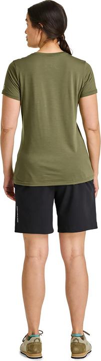 Actual product image Ortovox Women's 120 Cool Tec Mountain Stripe T-Shirt (XL)