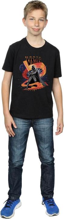 Immagine prodotto Star Wars Darth Vader Swirling Fury Maglietta Ragazzi (140, 146)