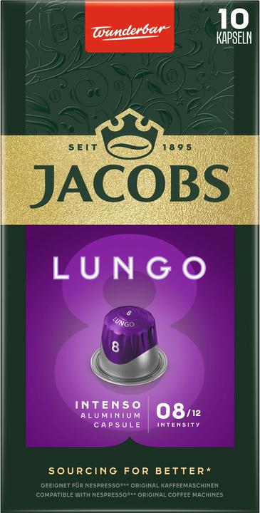 Produktbild Jacobs Lungo 8 Intenso (10 x Port.)