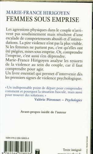 Produktbild Femmes sous emprise : les ressorts de la violence dans le couple (Französisch, Hirigoyen Marie-France, 2022)