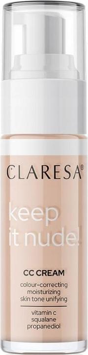 Actual product image Claresa Keep In Nude Cc Cream 102 Warm Medium 33G (102 Warm Medium)