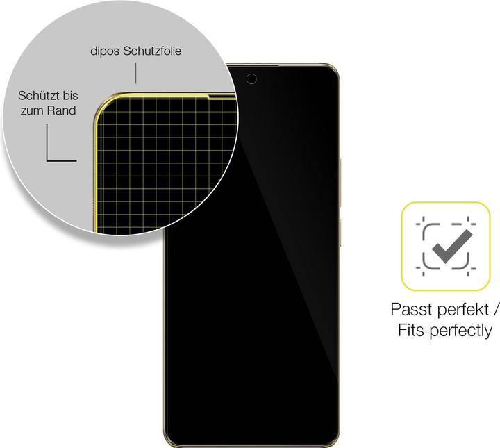 Produktbild Dipos 3D Full Cover Schutzfolie (1 Stück, Xiaomi 12 Pro 5G)