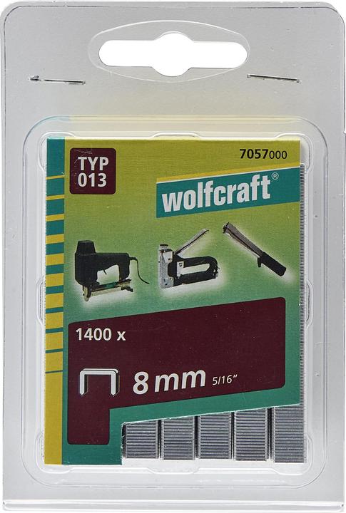 Produktbild wolfcraft wolfcraft 1400 Breitrückenklammern Typ013, 8mm