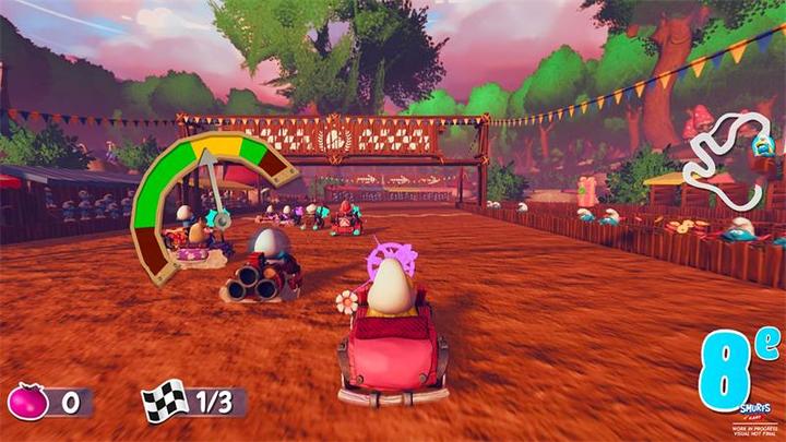 Productafbeelding astragon De Smurfen: Kart (Switch, Switch Lite, Switch OLED, DE)