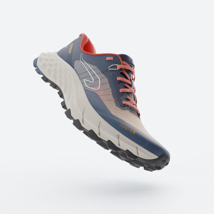 Actual product image Kiprun Trailrunningschuhe Herren - MT Cushion 2 blau/gelb (47)