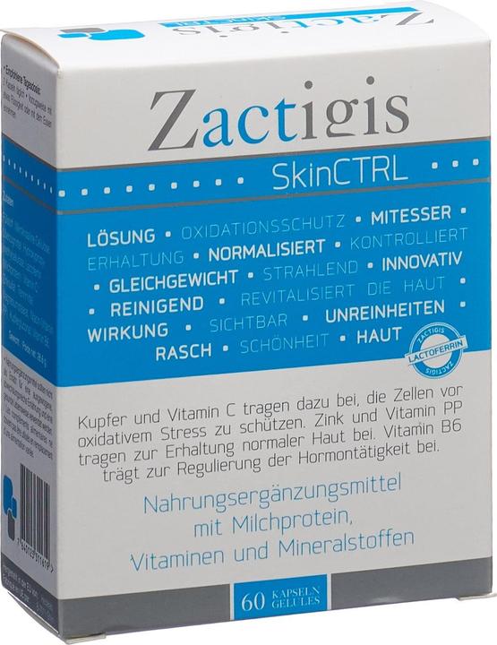 Zactigis Skinctrl (60 Stück, Kapseln, 55 g)