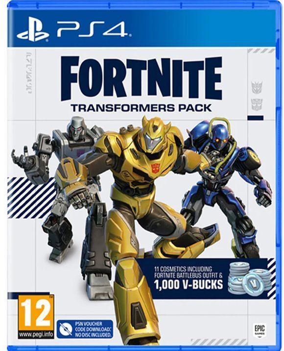 Image du produit Epic Fortnite : Transformers Pack (Code in a box) (PS4)