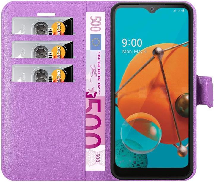 Image du produit Cadorabo Book avec fonction stand Cover (LG KQ51)