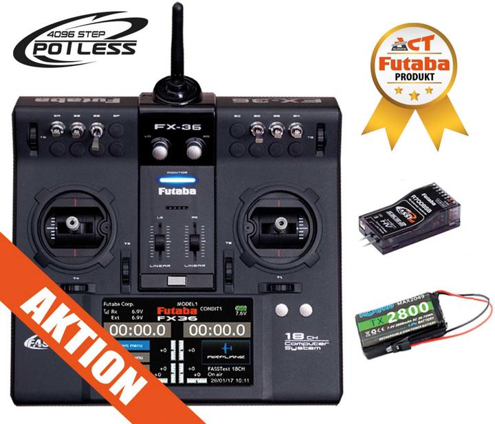 Image du produit Futaba Émetteur de pupitre FX-36