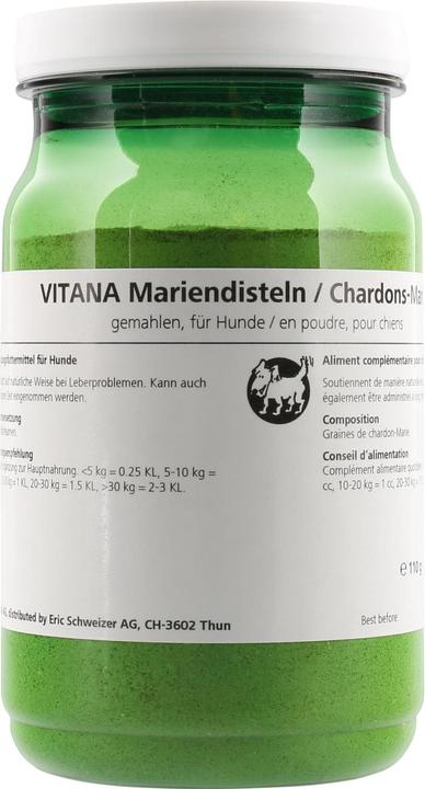 Produktbild Vitana Hunde-Nahrungsergänzung Mariendisteln, 110 g (1 Stk., 135 g)