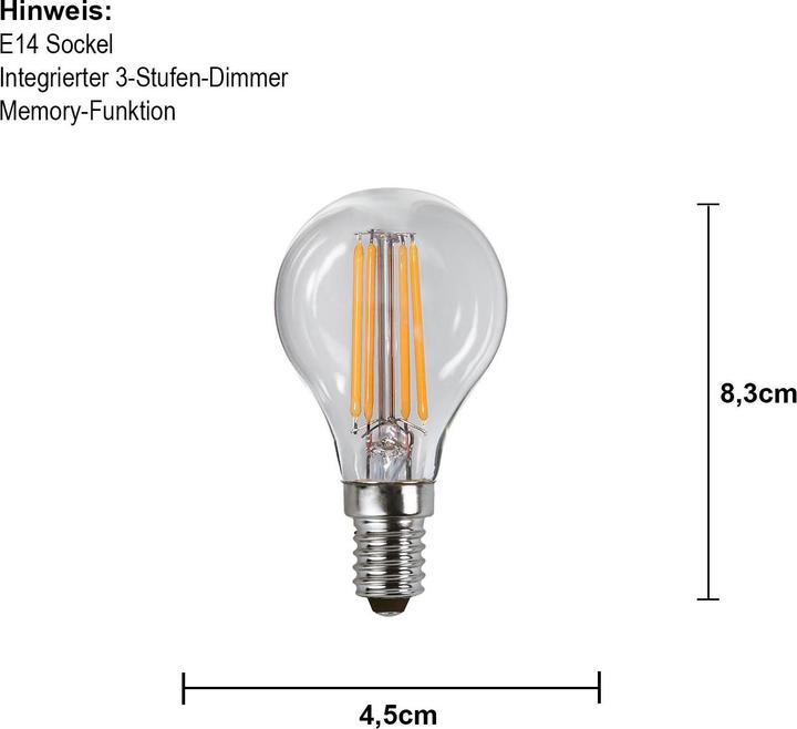 Immagine prodotto Star Trading Leuchtmittel (E14, 4.20 W, 470 lm, 1 x, E)