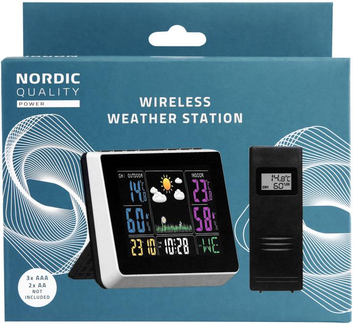Produktbild Deltaco Wireless Weather Station
