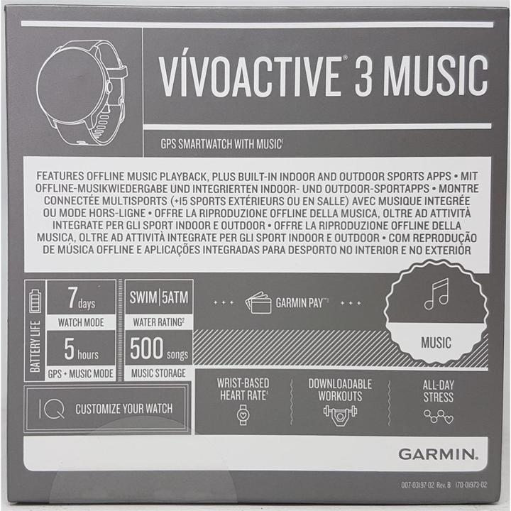 Actual product image Garmin Vivoactive 3 Music (43 mm)