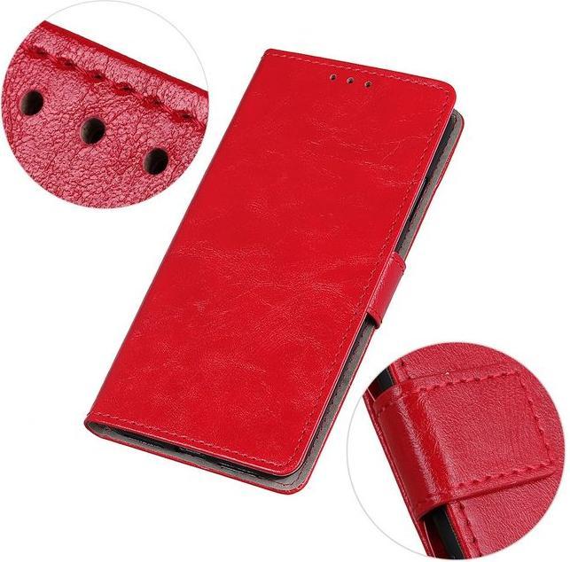 Actual product image MU Classic Crazy Horse Leather Bookcover Series (Honor 9X)