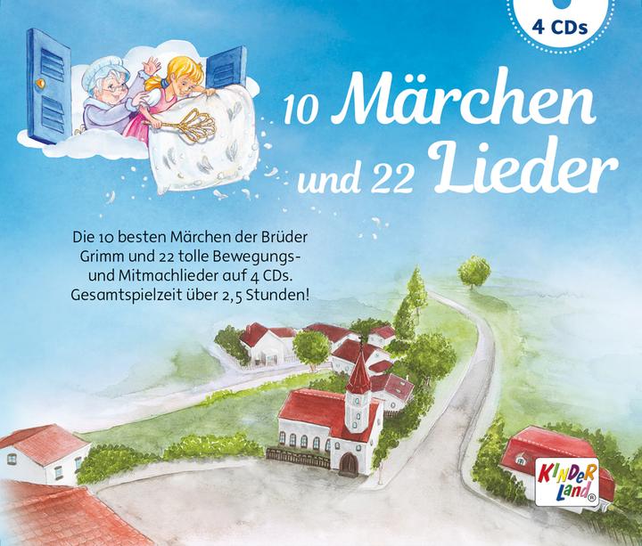 Produktbild 10 Märchen und 22 Lieder, 4 Teile