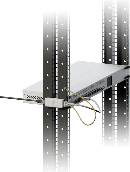 Immagine prodotto MikroTik RBGESP - Protezione dalle sovratensioni Gigabit Ethernet in contenitore impermeabile IP68 (Adattatore di protezione da sovratensione)