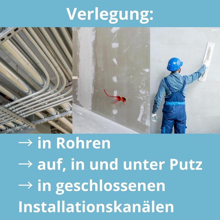 Produktbild Kalitec 10 Meter H07V-K 1,5 mm² grün-gelb Verdrahtungsleitung I Aderleitung flexibel I PVC Einzelade (10 m)