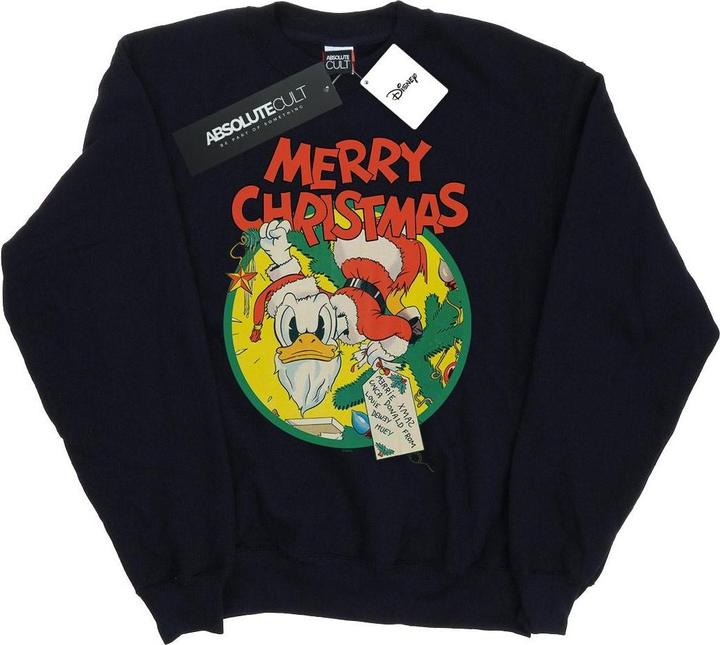 Disney Donald Duck Merry Christmas Sweatshirt Jungen