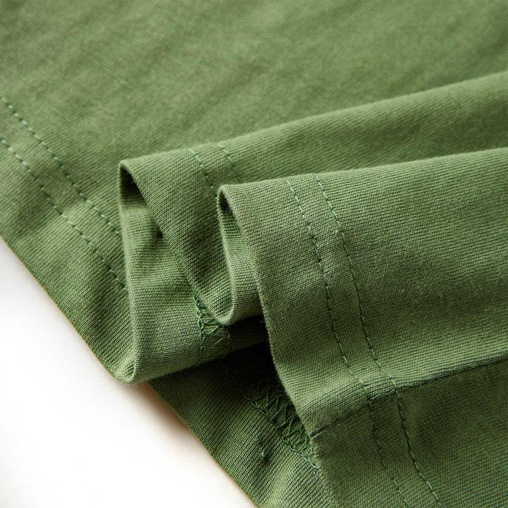 Immagine prodotto VidaXL Camicia da bambino a maniche lunghe Light khaki 128,Materiale: 100 (128)