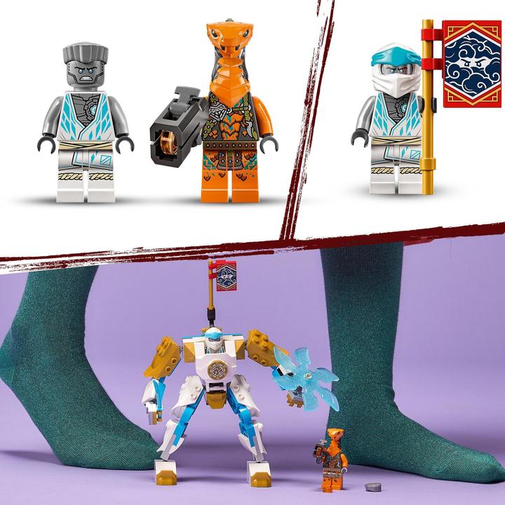 Actual product image LEGO Zane's Power Up Mech EVO (71761, LEGO Ninjago)