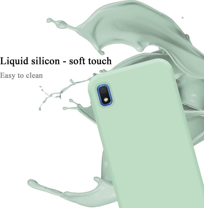 Actual product image Cadorabo TPU Liquid Silicone Case Cover (Samsung Galaxy A10, HTC One M10)