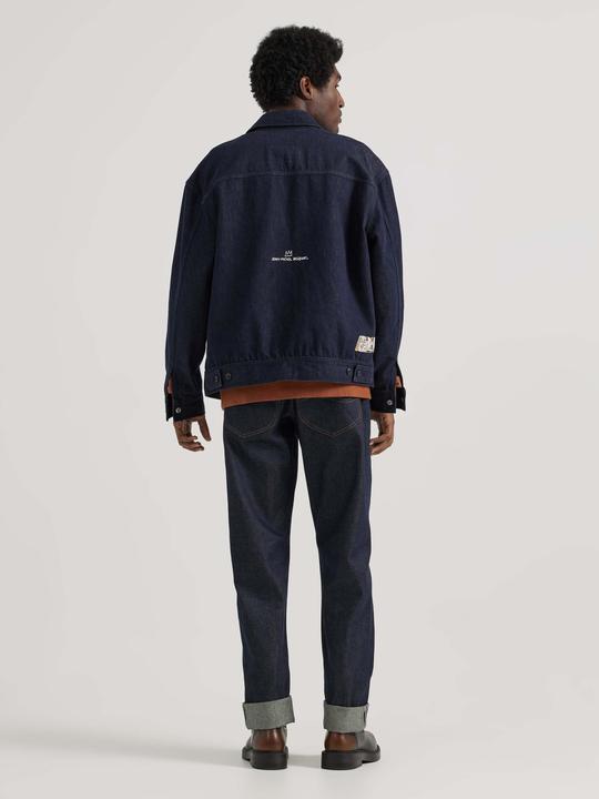 Actual product image Lee Denim jacket JMB Rider Jacket Inside Art (L)