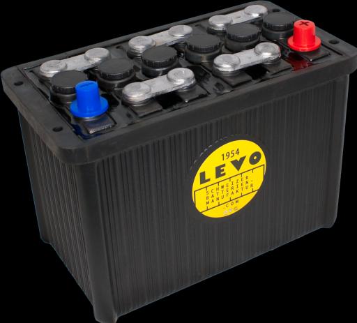 Image du produit Rätikon Batterien 6 Y 5/50 HGI batterie de voiture vintage dans sa boîte originale en caoutchouc dur (HGI) 6V (12 V, 70 Ah, 480 A)