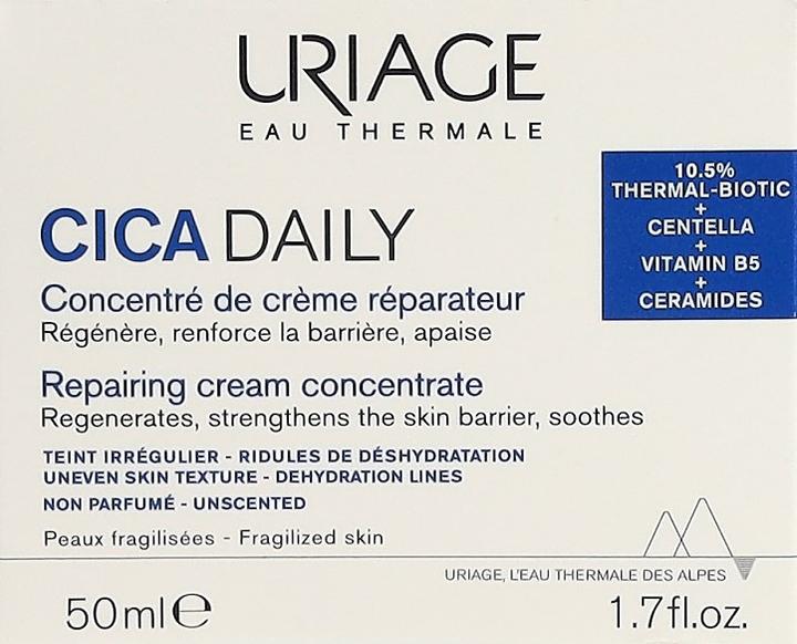 Actual product image Uriage Dagcréme Concentrate Cica Daily Repairing 50 ml (50 ml, Day cream)