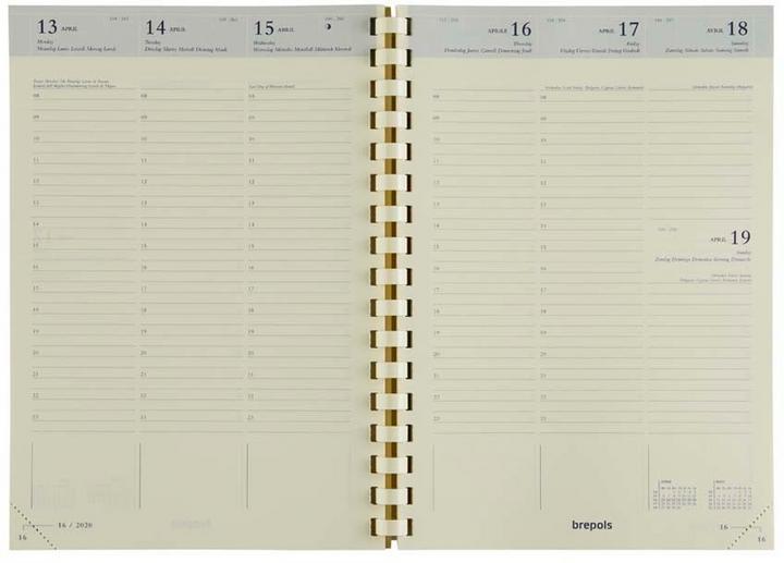 Produktbild Brepols Terminkalender (A5, Deutsch, Englisch, Französisch, Niederländisch)