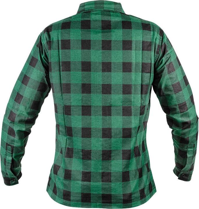 Immagine prodotto Neo Camicia di flanella, verde, taglia L (L)