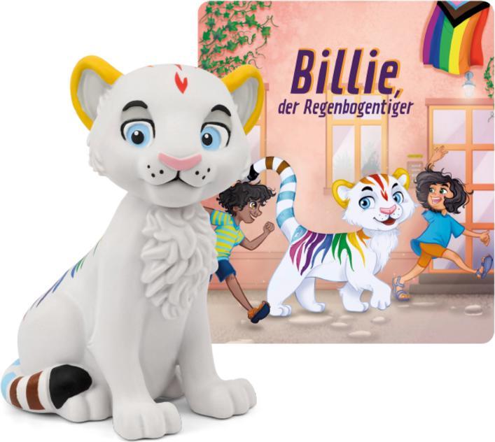 Actual product image Tonies Billie the Rainbow Tiger (German)