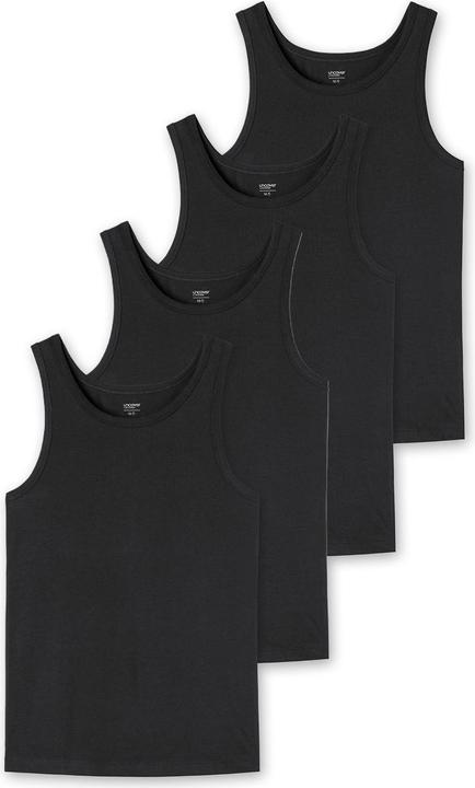 Actual product image Uncover by Schiesser 4 Pack Basic Undershirt / Tanktop (3XL)