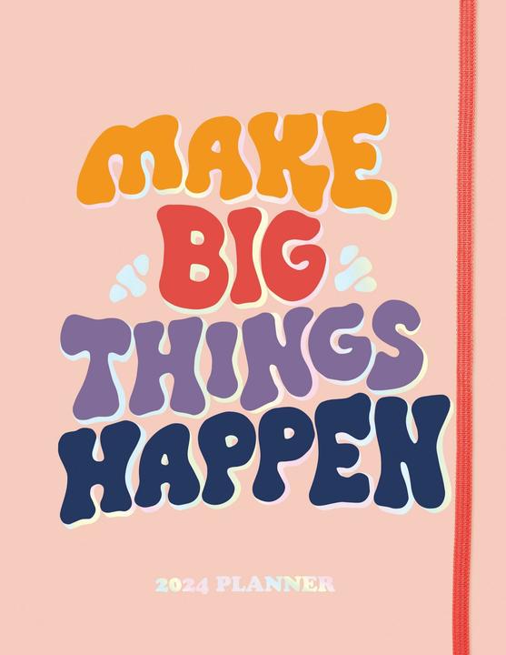 Actual product image 2024 Make Big Things Happen Large Monthly Planner (17 x 11 cm)